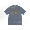 2025 new STU three standards complete spring and summer new tide brand classic cruise printed letters men and women with the same short sleeves