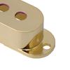 Pickup Cover Knob Easy Hard Gold & 1V2T, Installation, Plastic, 26x16x13mm, 48/50/52mm,