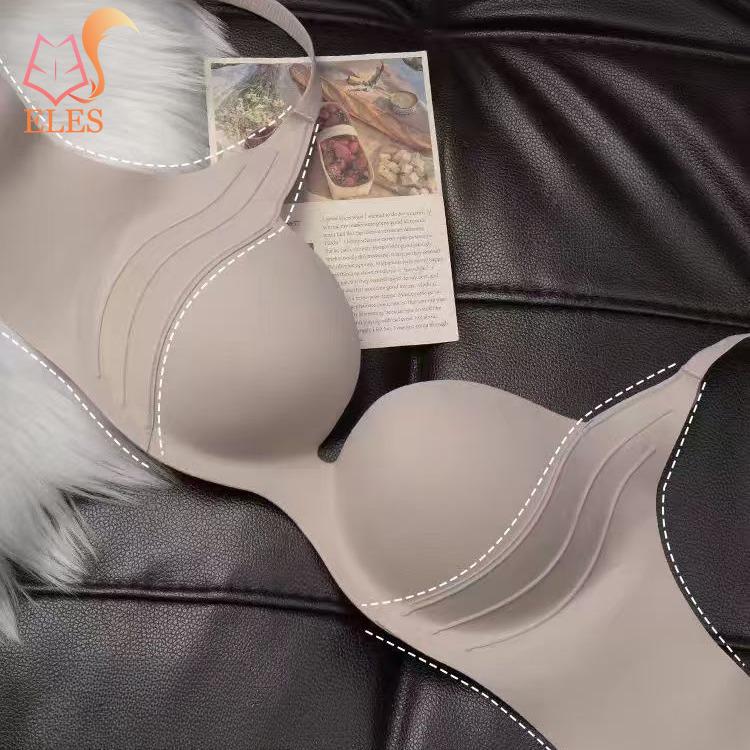 Women Thin Comfortable No-wire Bra To Collect Breasts and Prevent Sagging Seamless Bra Push-up Bra Underwear