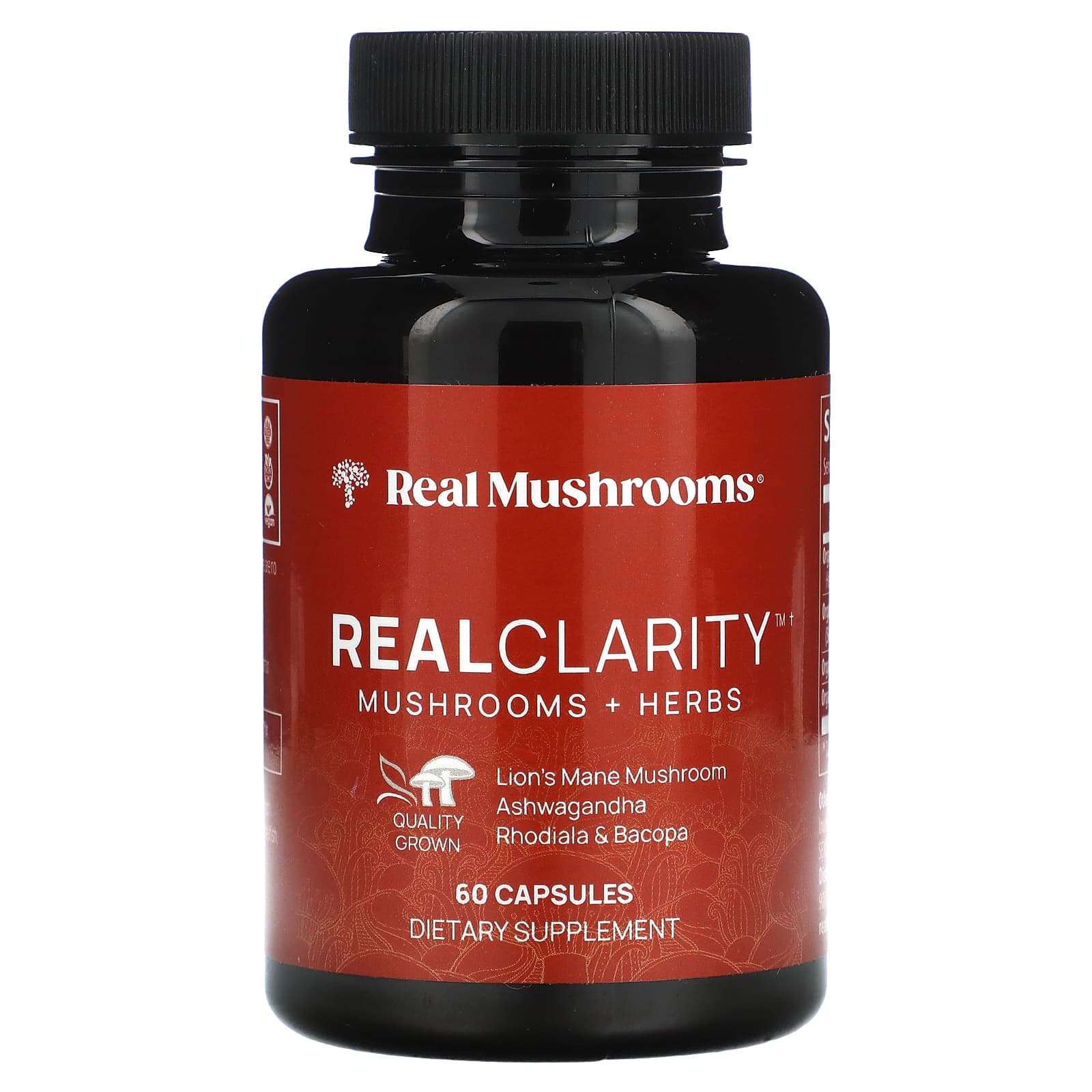 

Realclarity, Mushroom + Herb, 60 Capsules