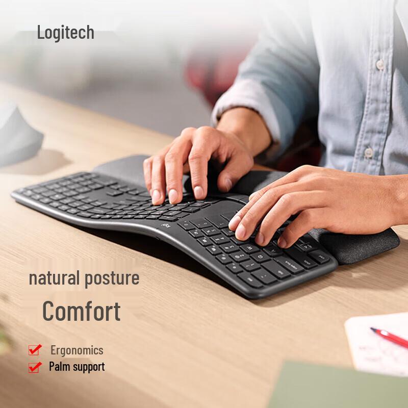 Logitech ERGO K860 Ergonomic Split Wireless Bluetooth Keyboard