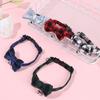 Cat Buckle Bow with Bell Puppy Collar Cats Collar Pet Supplies Kitten Collar