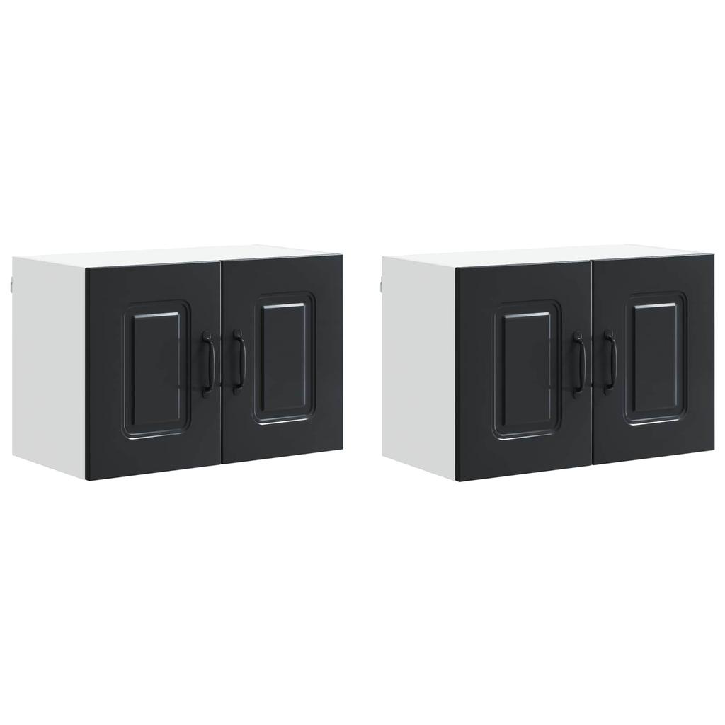 Dishwasher Front Panel Kalmar 2 pcs Black 60 x 31 x 40 cm