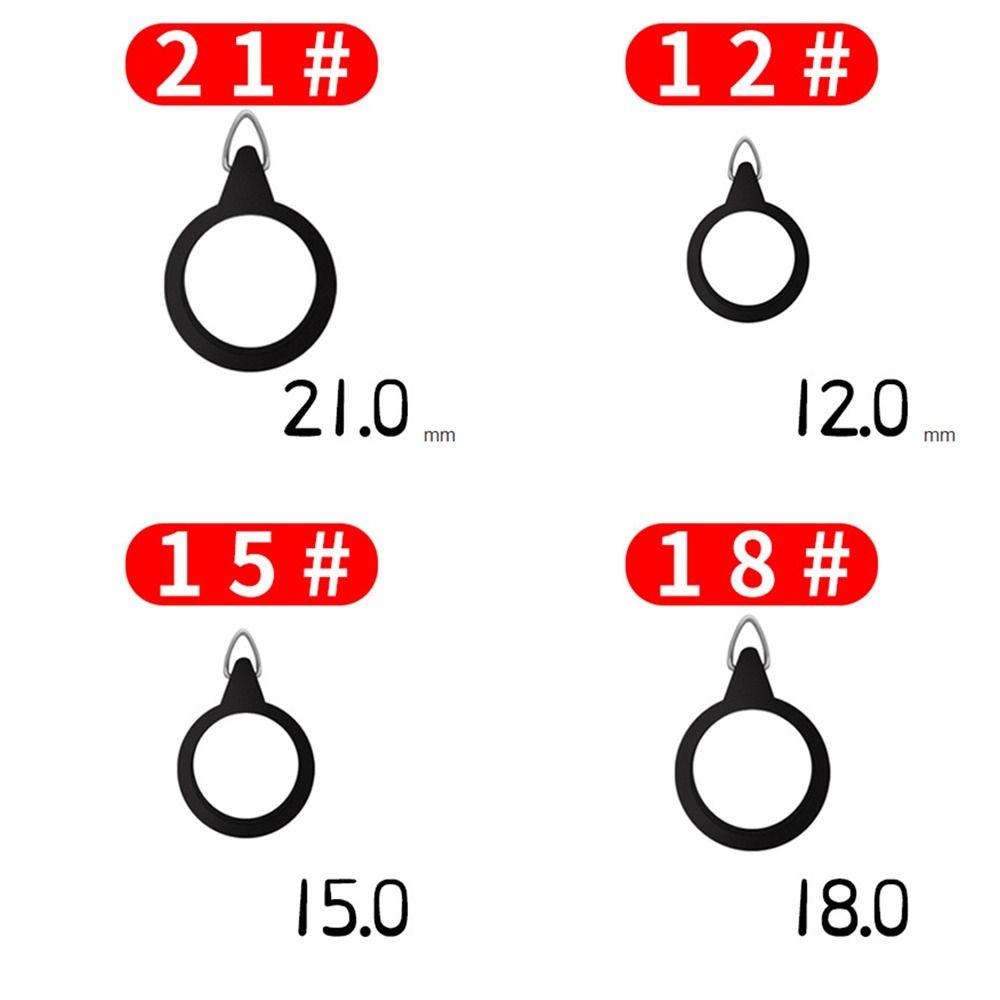 Hanger Shackle Fishing Rod Hook Fishing Hook Secure Holder Rubber Hook Fishing Hook Lures Holder