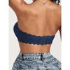 Spitzen-Trägerloser Bandeau-BH Unsichtbares Rückenfreies Bralette Für Damen