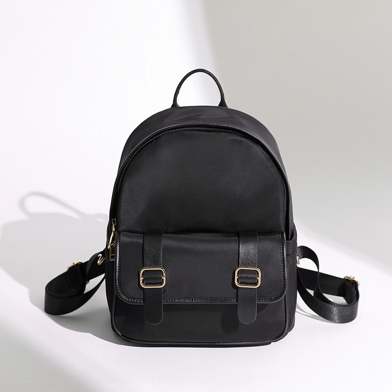 Mini All-match Oxford Backpack Bag Female Fashion Casual Commuting Light Outdoor Travel Small Backpack