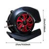 Universal Motorcycle Radiator Fan Cover Rotatable Cooling Fan Grille Engine Protection for VESPA 125/150 LX LXV S SPRINT GTS