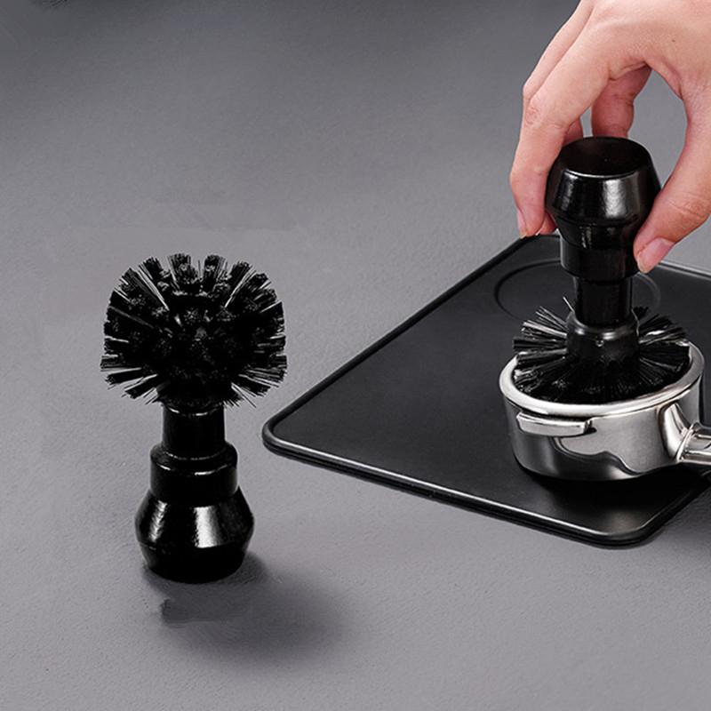 51mm 54mm 58mm Coffee Brush Portafilter Basket Cleaning Wooden Barista Clean Brushes Dusting Tool Espresso Machine Accessories