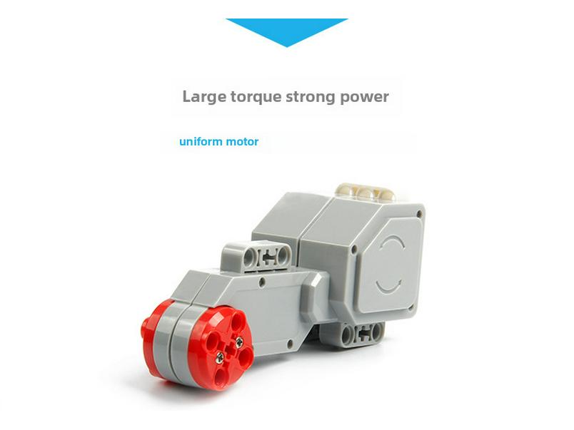 Compatible with Lego EV3: Large Motor 45544/31313, Medium Motor 45503, and Servo Motor 45502.