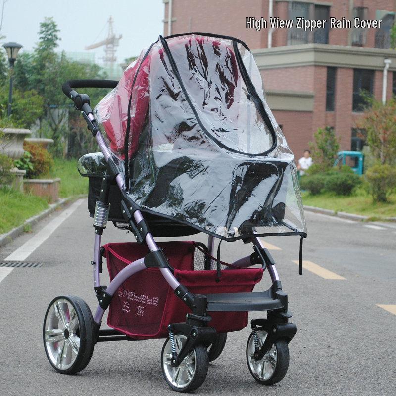 Zippered Windproof Stroller Rain and Wind Cover