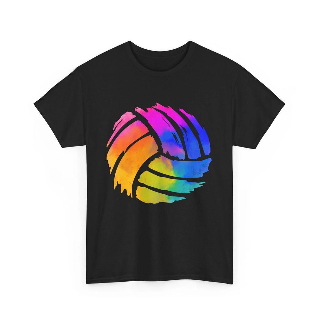 Volleyball Shirt, Volleyball Sports Lovers Shirt, Volleyball Colorful Tee