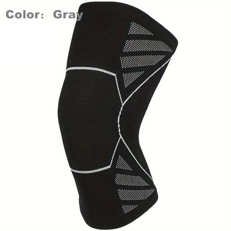 Four-sided Elastic Three-dimensional Knitting Sports Breathable Knee Pads Basketball Running Leggings Outdoor Mountaineering Riding Knitted Knee Pads