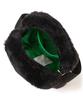 LeSportsac Official FUR MINI PHONE CROSSBODY Shoulder Bag3028 Women's Black Fluffy Fur