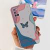 For OPPO A92 Case CPH2059 Fashion Marble Butterfly Clear Funda Soft Silicone Phone Cover For OPPO A72 A52 CPH2061 CPH2067 Bumper