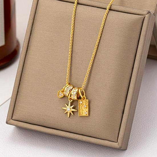 Gold Sand Zodiac Red Rope Braided Bracelet - Retro, Versatile & Luxurious Series