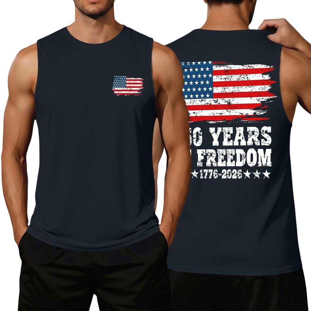 Camisas Patrióticas para Hombre del 4 de Julio USA Camisetas sin Mangas Musculares