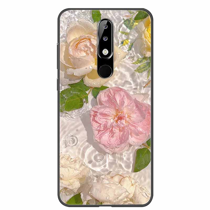 Per Nokia 6.1 Plus Custodia Adorabile Morbido Silicone Cartone Animato Gatto TPU Custodie per Telefono per Nokia X6 Copertura 6.1Plus Carina Coque per NokiaX6 Guscio