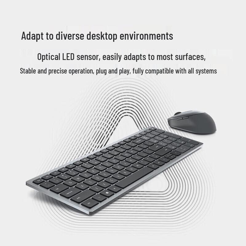 Dell KM7120W Wireless Bluetooth Keyboard and Mouse Set