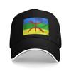 Baseball Cap Amazigh International Flag Hiking Fishing Trucker Hat For FeUnisex Unisex Sun Visor Street Style Baseball Caps