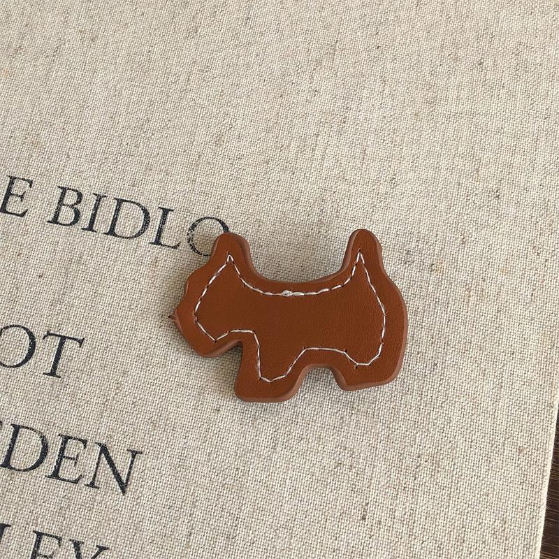 Maple Leaf Leather Duck Bill Clip Hairpin Women Disc Hair Broken Hair Side Clip Hair Clips For Girls Hairbows For Girls