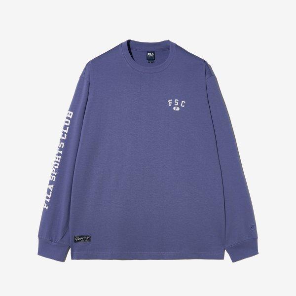 

Fila Long Sleeve T shirT Sleeve Graphic poinT DARKPURPLE/090