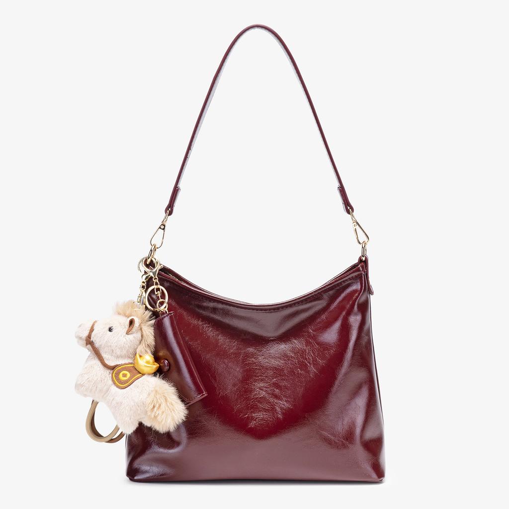 Light Luxury High-End Red Bag Atmospheric Bride Wedding Handbag Trendy Versatile Fashion Shoulder Bag