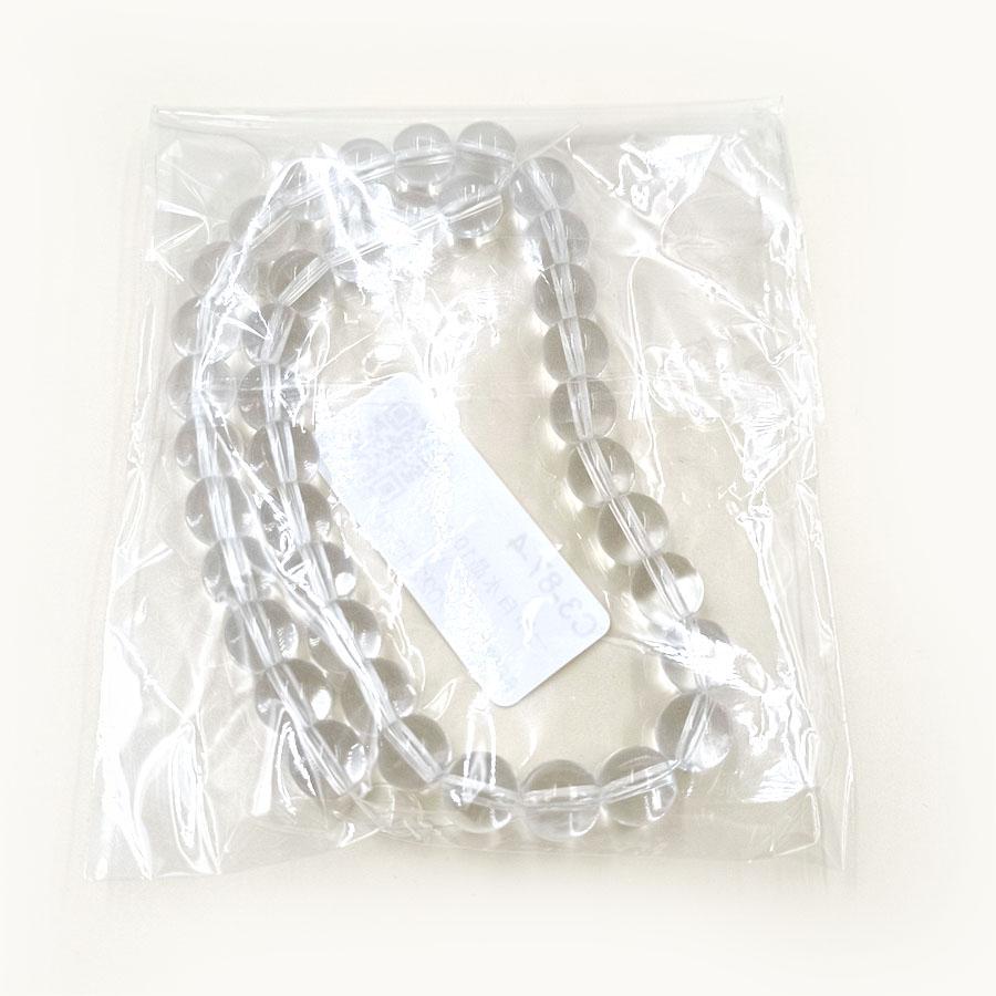 Bílý křišťálový kámen Distanční volné korálky Přírodní 4 6 8 10 12 mm Výroba šperků DIY Pro náhrdelník náramek Nový kulatý