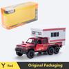 1:32 Diecast RV Recreational Motorhome Car Model Classic Pull Back Car Miniature Vehicle Replica For Collection Gift for Kids