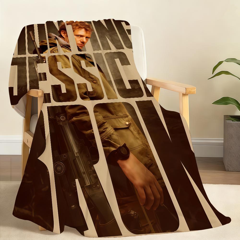 Movie H Hunting J Jessica S B BrokS Blanket Soft Throw Blanket for Home Bedroom Bed Sofa Picnic Travel Office Rest Blanket Gift