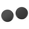 2Pcs Front Fork Stem Cover Durable Delicate Look Upper Fork Stem Cover Axle Nut Cap for CMX 250 300 500 Black