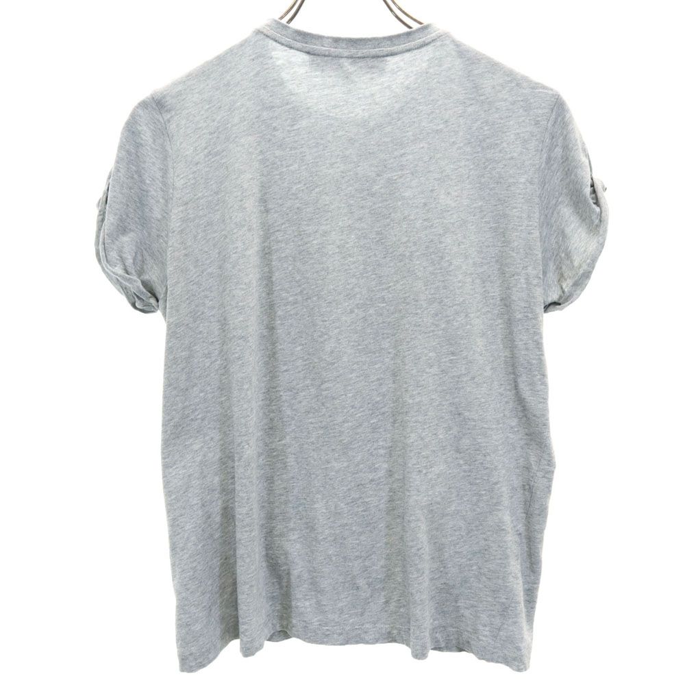 Stella Mccartney Short Sleeve With Lace T-shirt 36 Gray Women Used