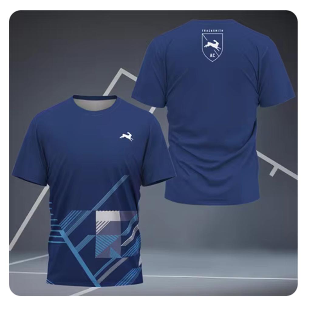 Men's Golf Sports T-shirt Badminton Training Short Sleeve T Shirt Big Size Loose Gym Fitness Outdoor Running Quick Dry Clothing
