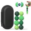 Lynker Magnetische Fidget Balls Spielzeug 8er-Pack, Silikonhülle, Angstlinderung, für Erwachsene Jugendliche, Ruhiges Spielzeug für den Schreibtisch, Lustiges Magnetisches Geschenk, Grün