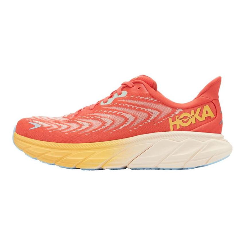 HOKA ONE ONE Arahi 6 Fiesta Amber Yellow Sneakers 1123194-FAYW