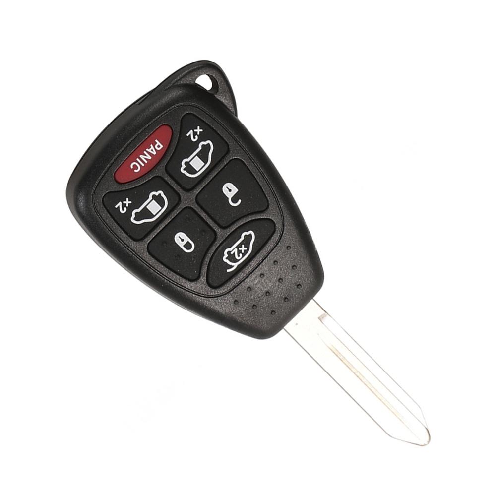 

1Pc 2/3/4/5/6 Button Car Straight Key Case,For Dodge Caliber/Nitro (2007-2012)/Jeep Compass(2010-2014)/Chrysler 300C (2004-2011) Style F