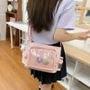 New Sweet And Cute Girl Ulzzang Ita Bag Harajuku Women's Jk Uniform Shoulder Bag Y2K Crossbody Bag Preppy Style Messenger Bag