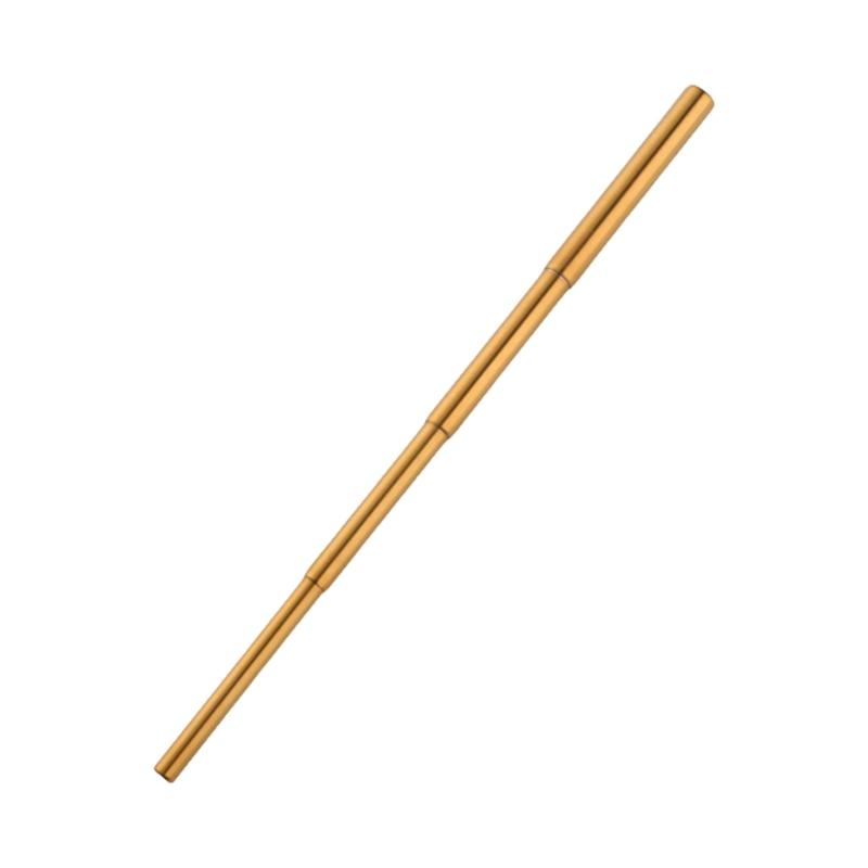 4 Stage Adjustable Length Extendable Straw Brush Stainless Steel Body Easy Storage Design Cleaning Tool For Kitchen