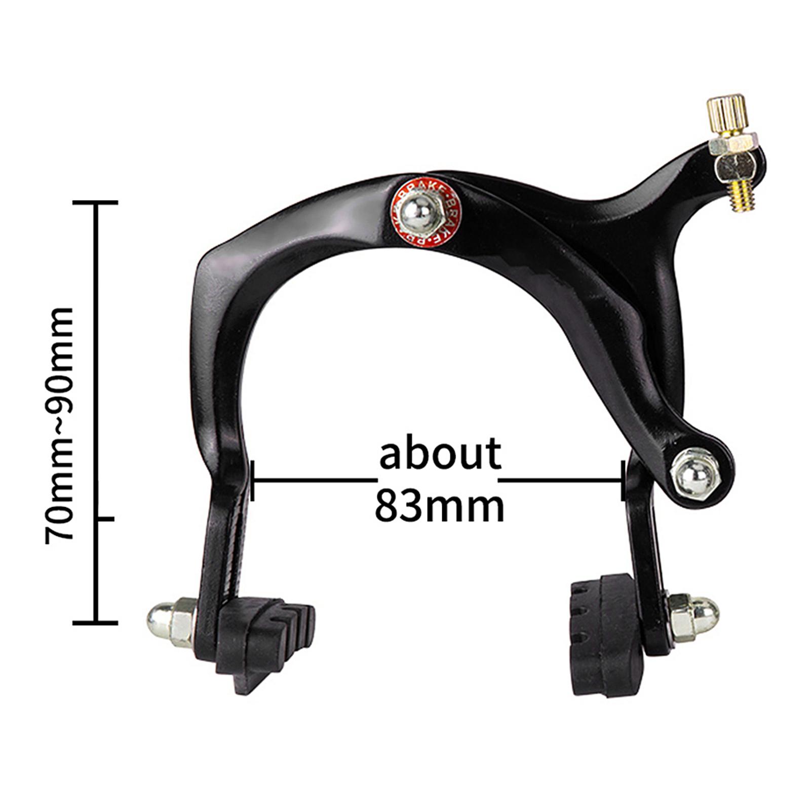 

Aluminum Bicycle Brakes Long Arm Pliers Brake Calipers C Brake City Cycle Road Bike Brake чёрный