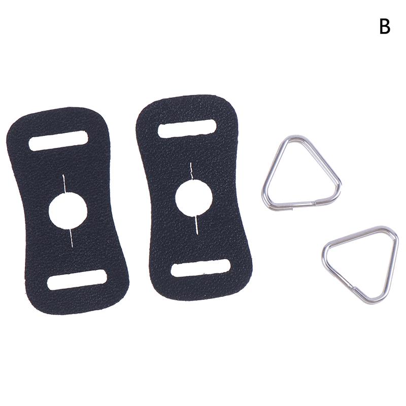 

5Set Protector Cover Camera Strap Triangle Split Ring Hook For Fujifilm Nikon as the picture