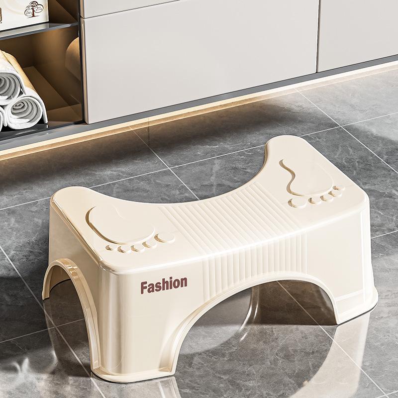 Thickened Toilet Footrest Stool for Squatting, Bathroom & Children's Pedal