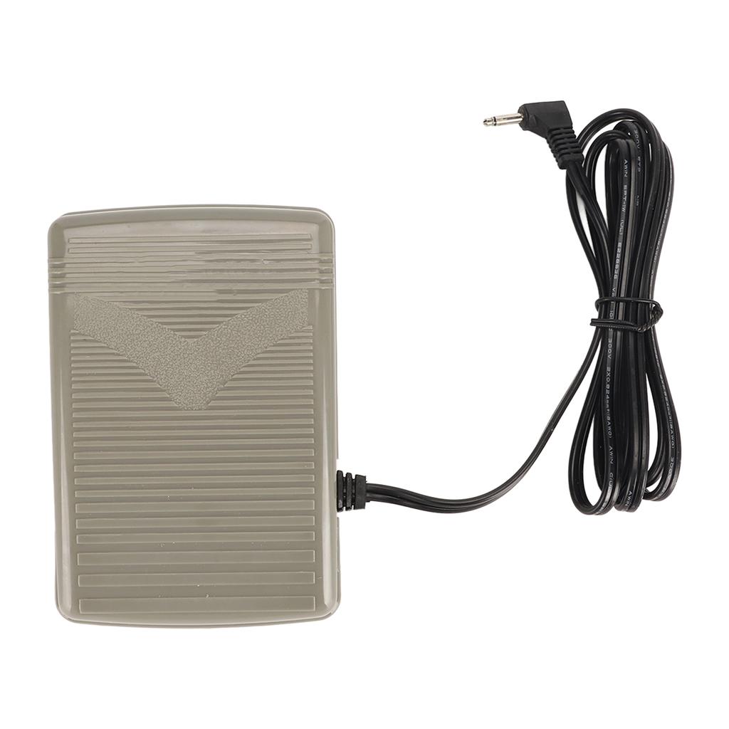 Foot Control Pedal Anti Slip Ergonomic Stable Sturdy Plastic Foot Speed Control Pedal with Cord for