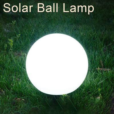 Solar-LED-Kugellichter Farbwechsel Outdoor IP65 wasserdichte Garten-Solarlampe für Rasenterrasse Weg Hofdekoration