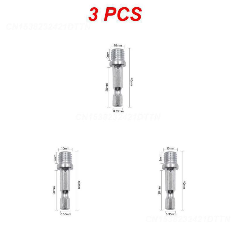 1/2/3PCS Verlängerungsstange Elektrisches Schleifzubehör Handbohrmaschine Umbauhebel Winkelschleifer Anschlusstransferstange