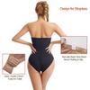 Plus Size Strapless Underwire Body Shaper: Seamless Waist & Abdomen Slimming Underwear for Special Occasion Dresses