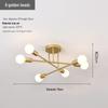 Modern Minimalist Nordic Branch Chandelier for Living Room, Dining Room, and Bedroom