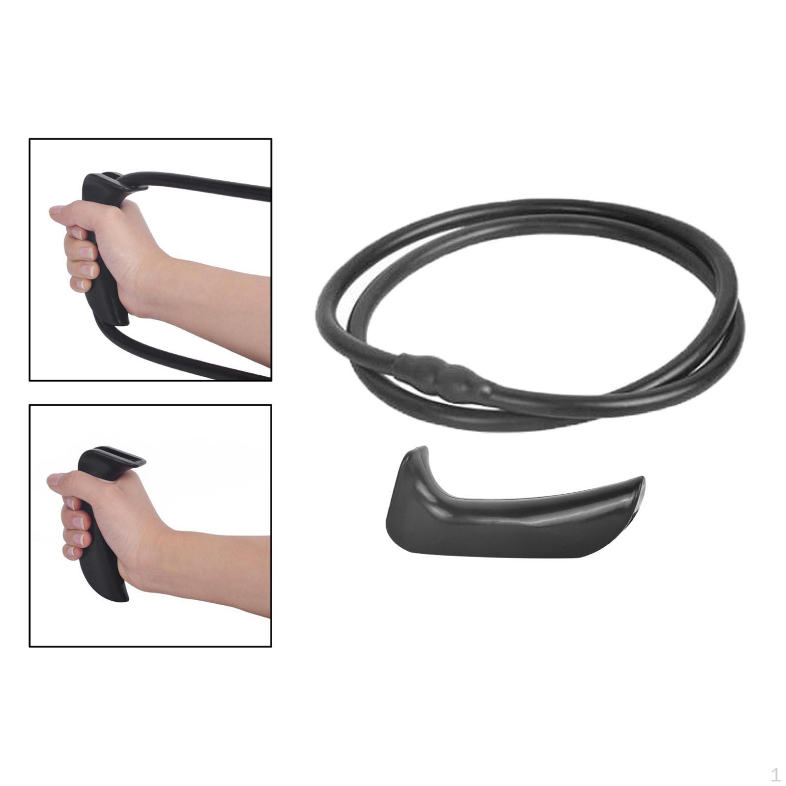 

Bow Trainer, Arm Training Aid, Anti-Break Rubber Resistance Bands for Recurve Compound Kids чорний