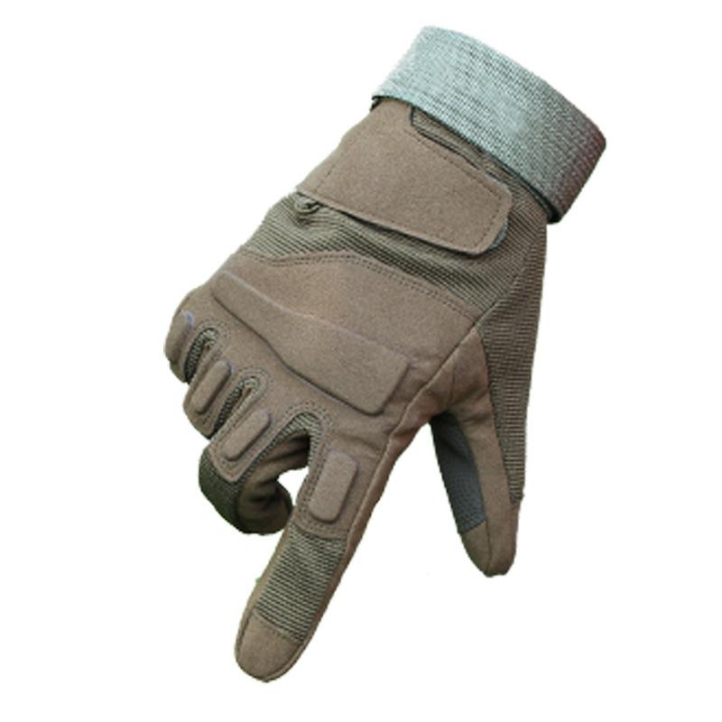 Gloves Men's Tactical Gloves Winter Fleece Full Finger Outdoor Microfiber Material Riding Motorcycle Gloves