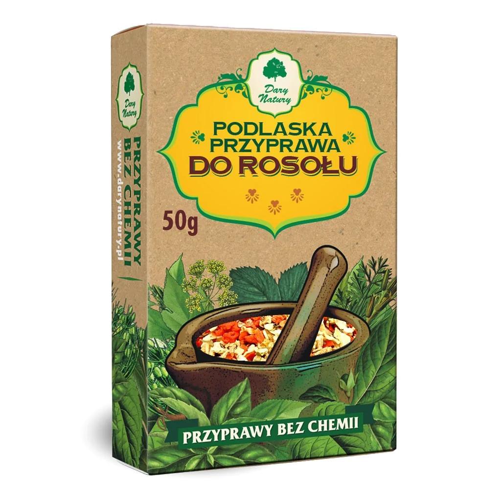 GLUTEN-FREE BROTH SEASONING (PODLASKA) 50 G - DARY NATURY