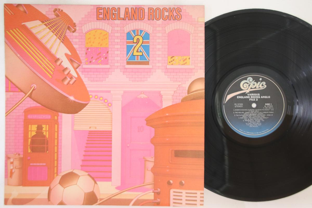 

LP Record VARIOUS - England Rocks Anglo File 2 PE37333 EPIC 1981 US Rock Used