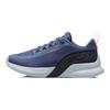 Li Ning Cfr Absorption des Chocs Rebond Chaussures de Sport Basses Baskets Unisexe Bleu Noir ARHQ221-3